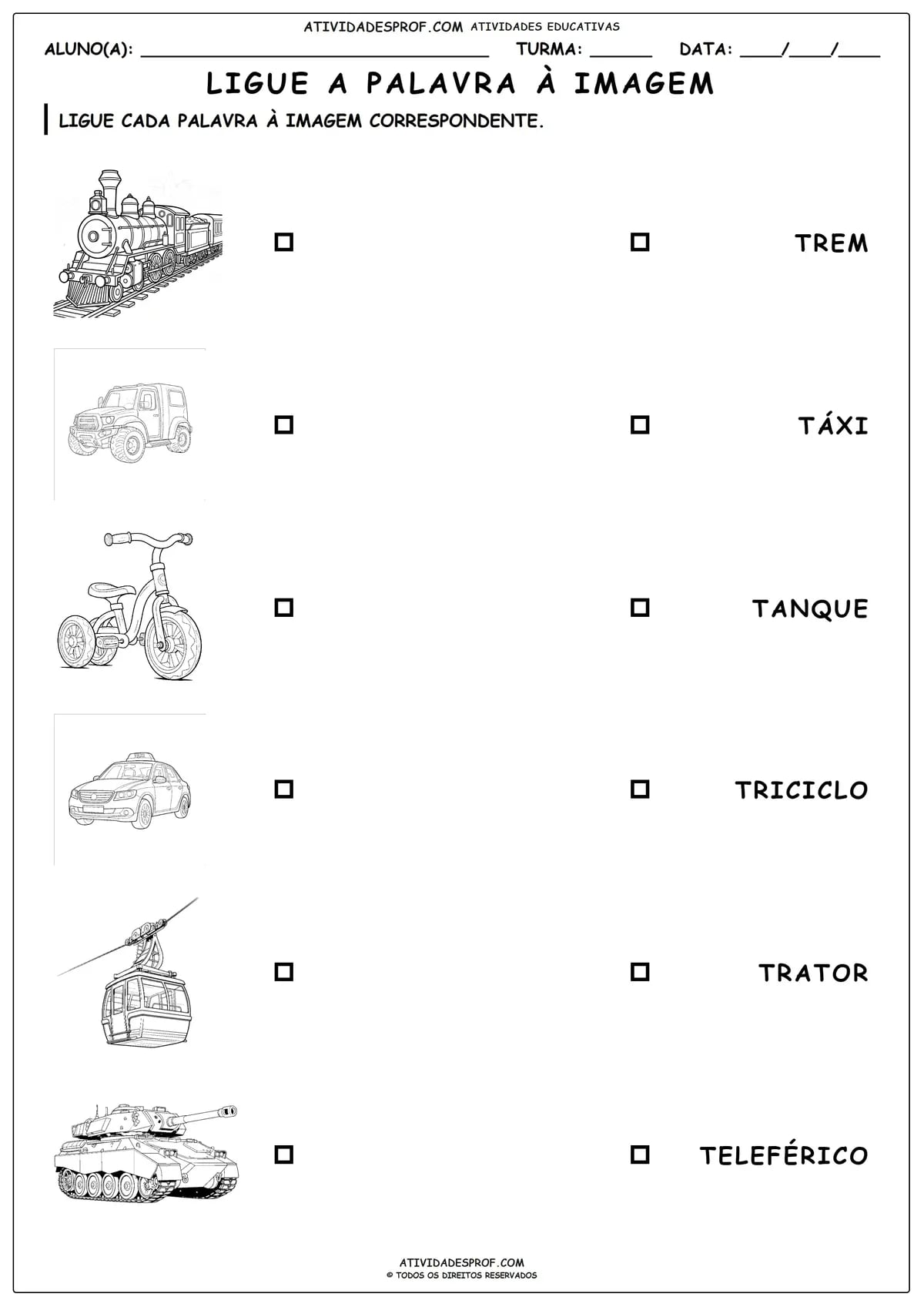 LIGUE A PALAVRA À IMAGEM