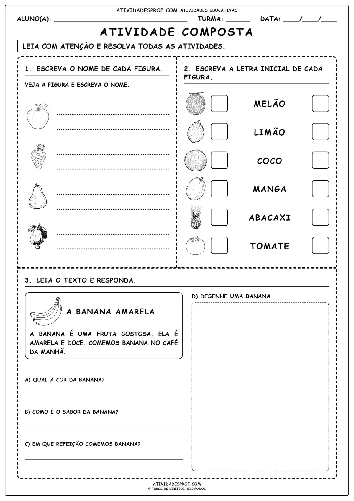 ATIVIDADE COMPOSTA