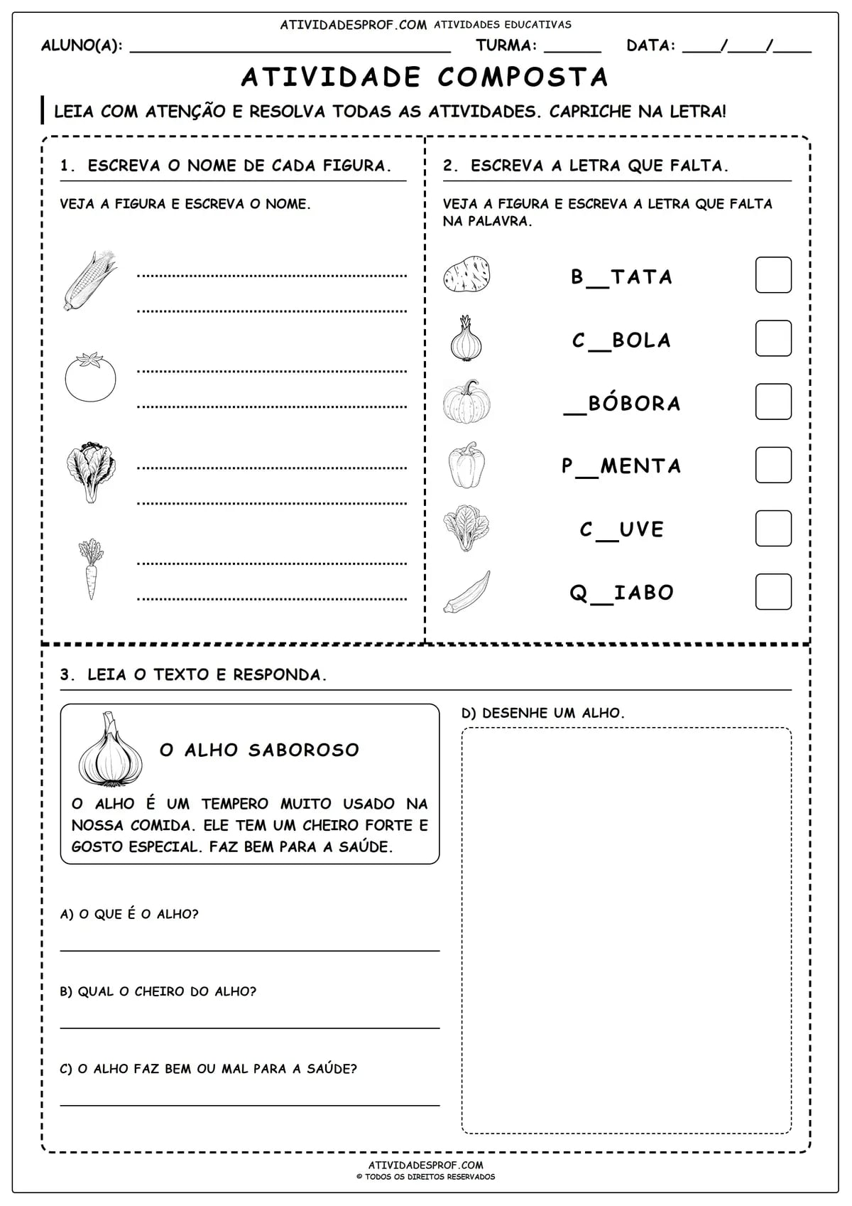 ATIVIDADE COMPOSTA