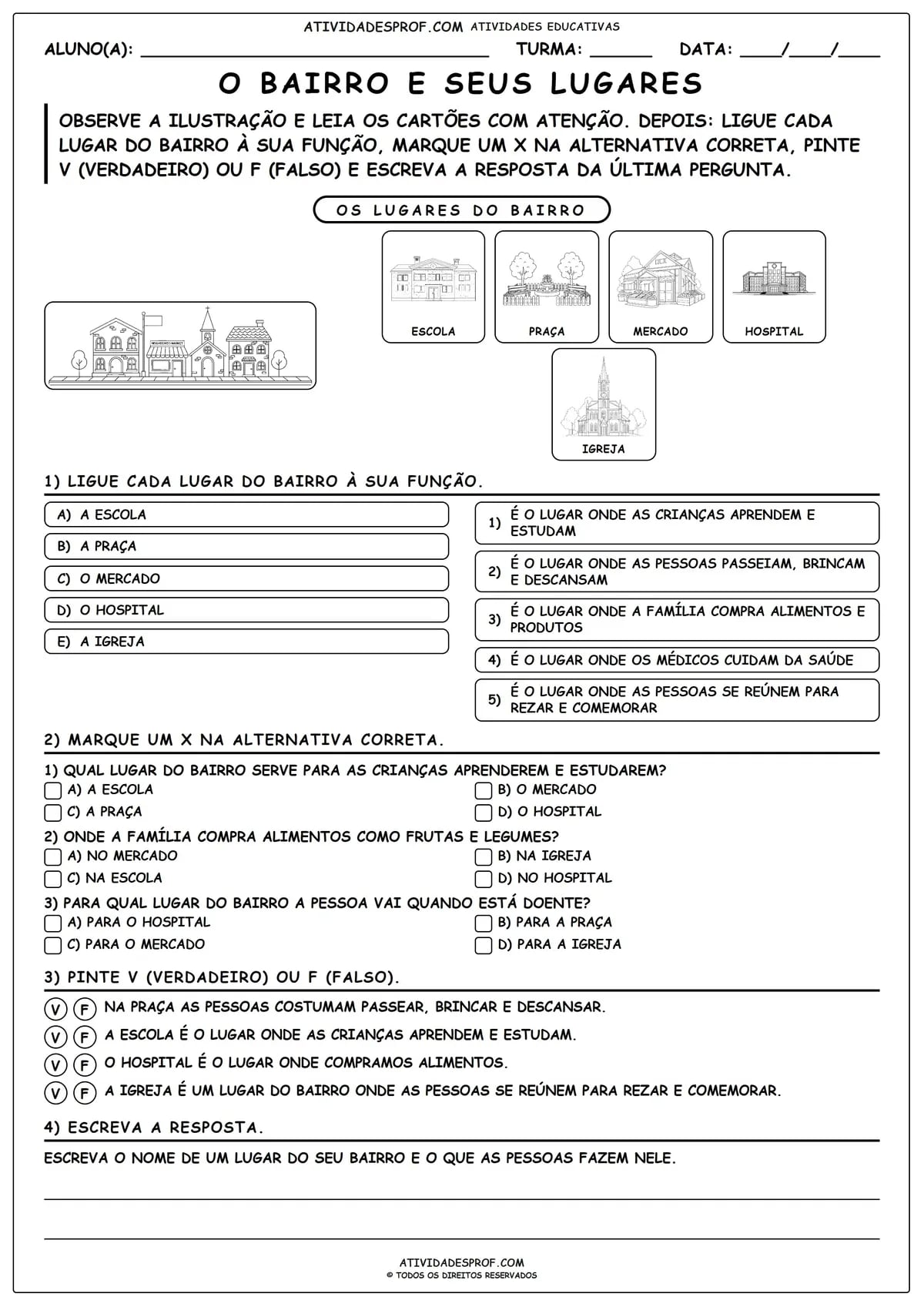 O Bairro e Seus Lugares