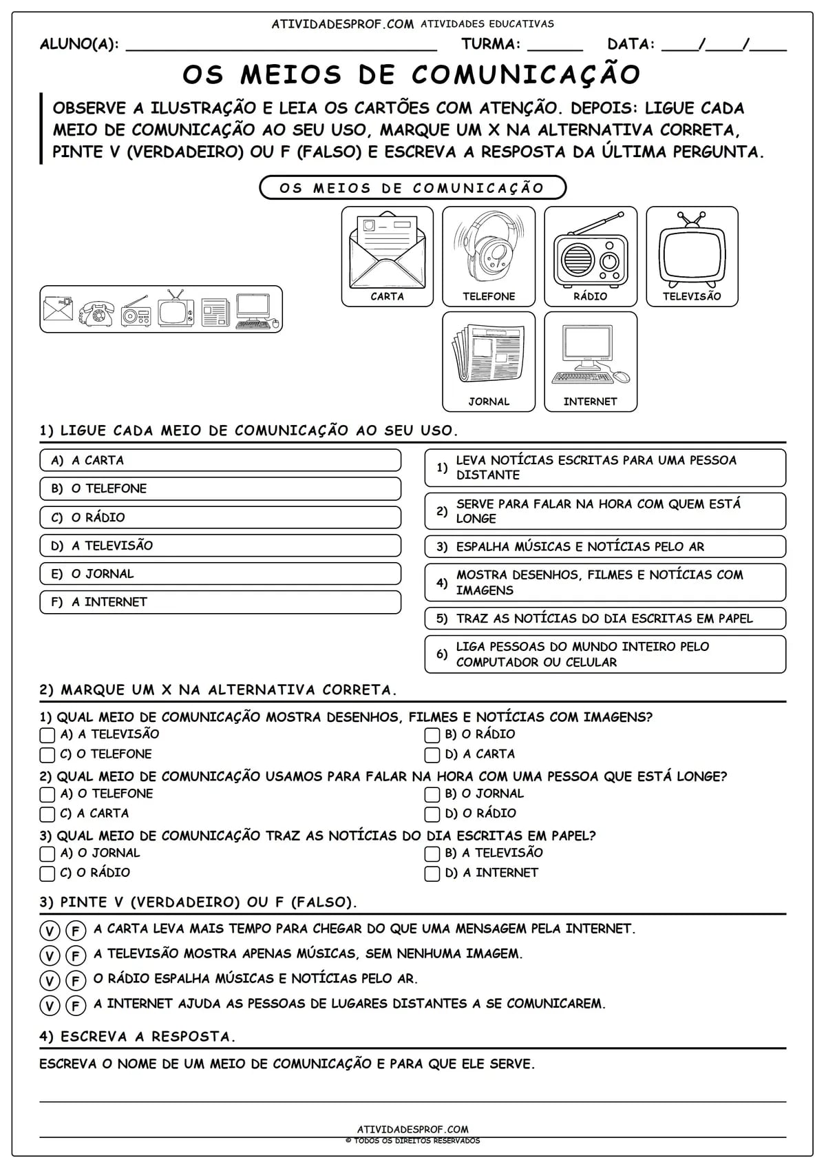 Os Meios de Comunicação