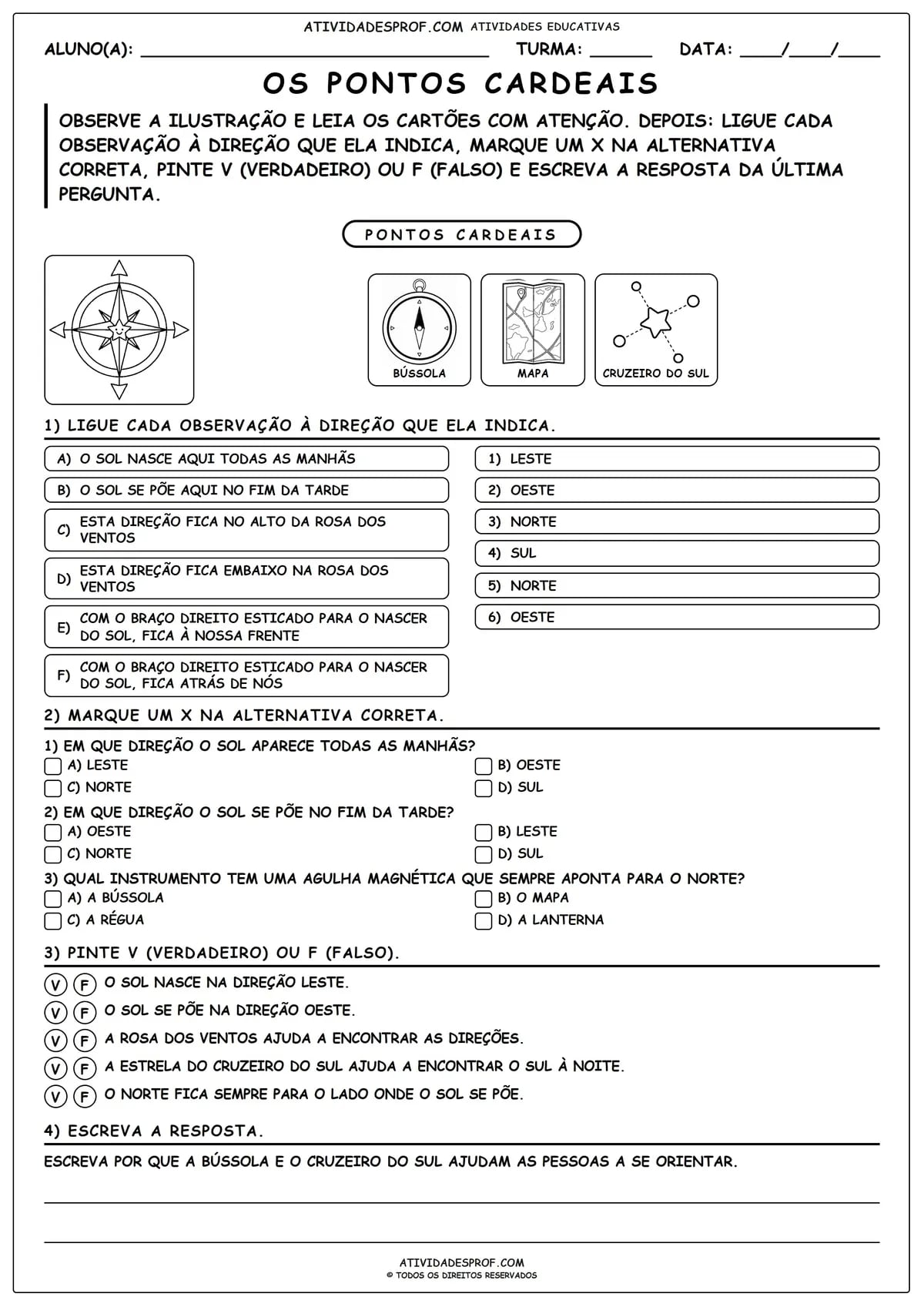 Os Pontos Cardeais