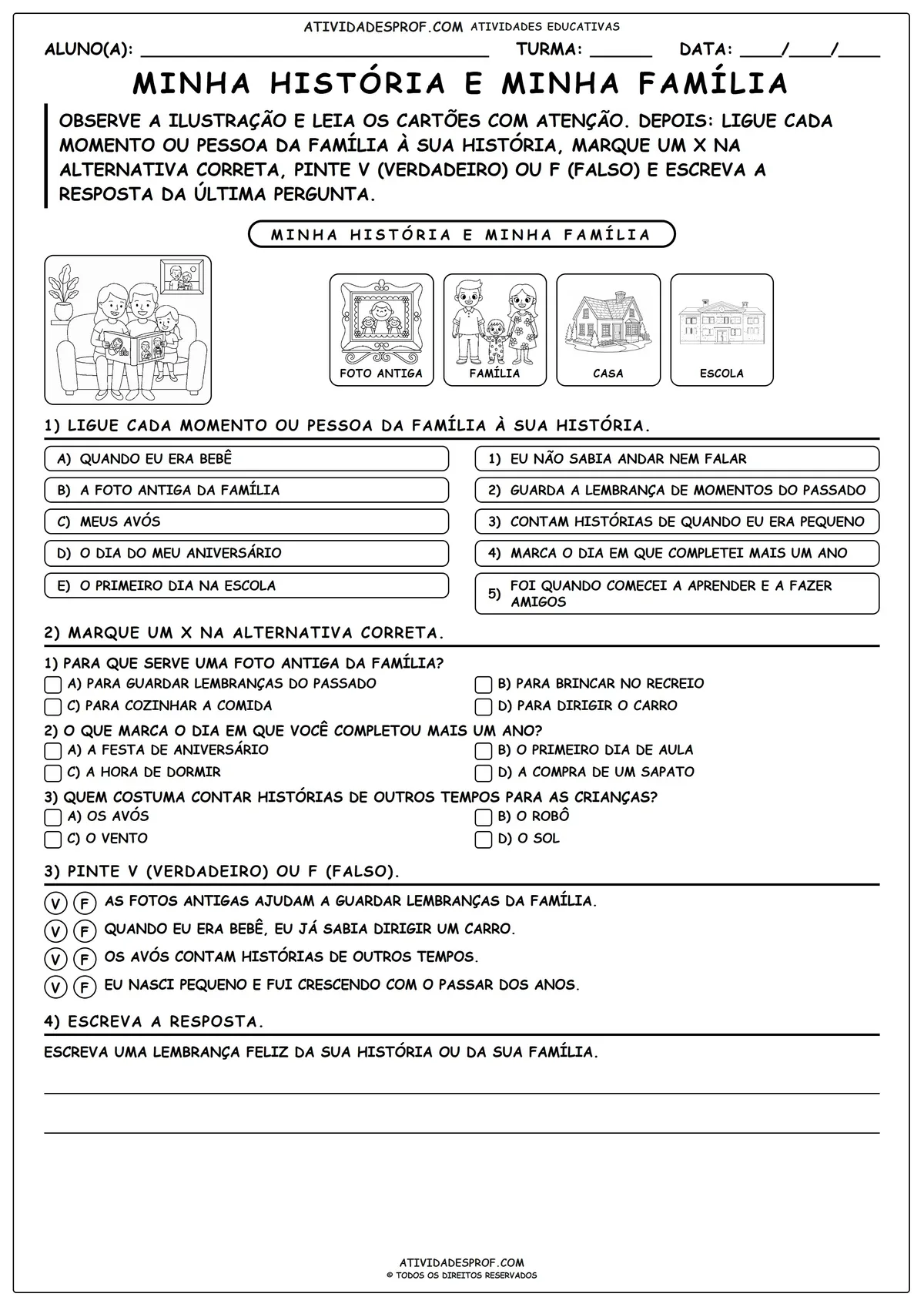 Minha História e Minha Família