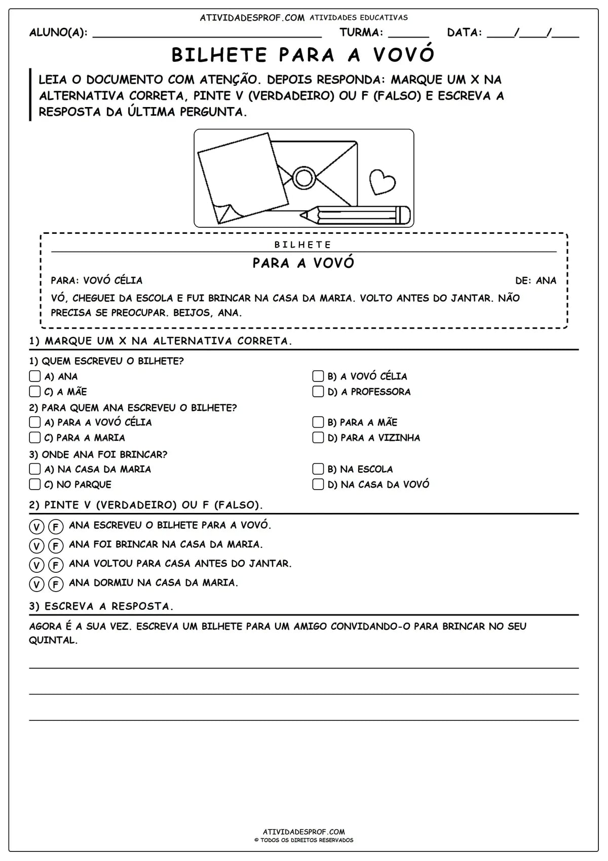 Bilhete para a Vovó