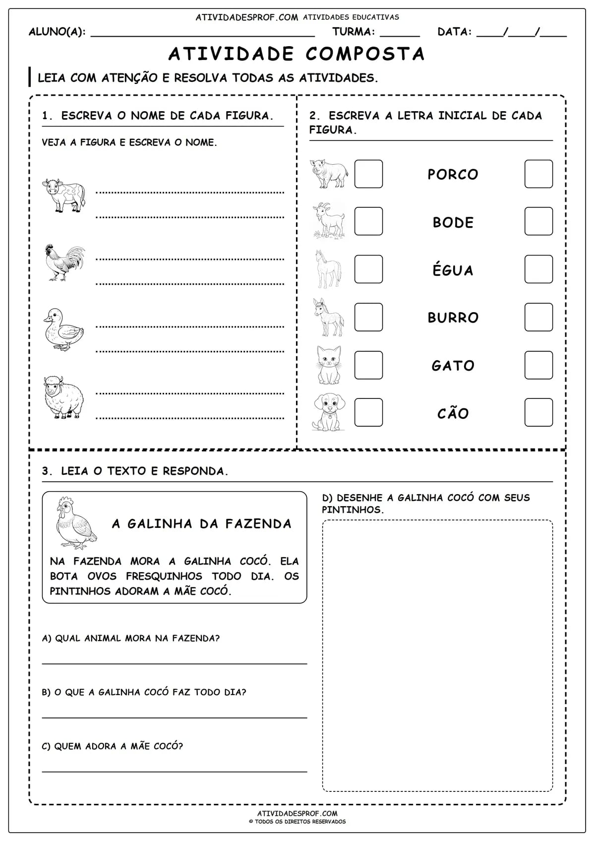 ATIVIDADE COMPOSTA