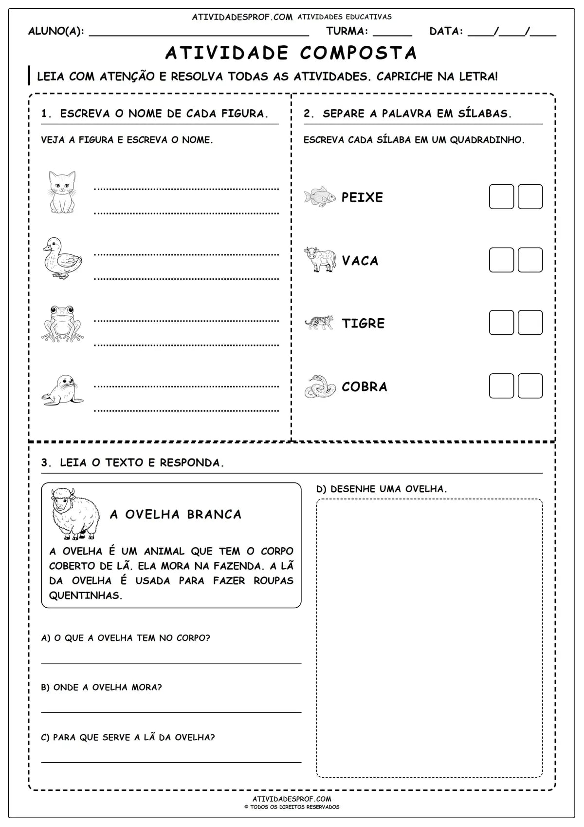 ATIVIDADE COMPOSTA