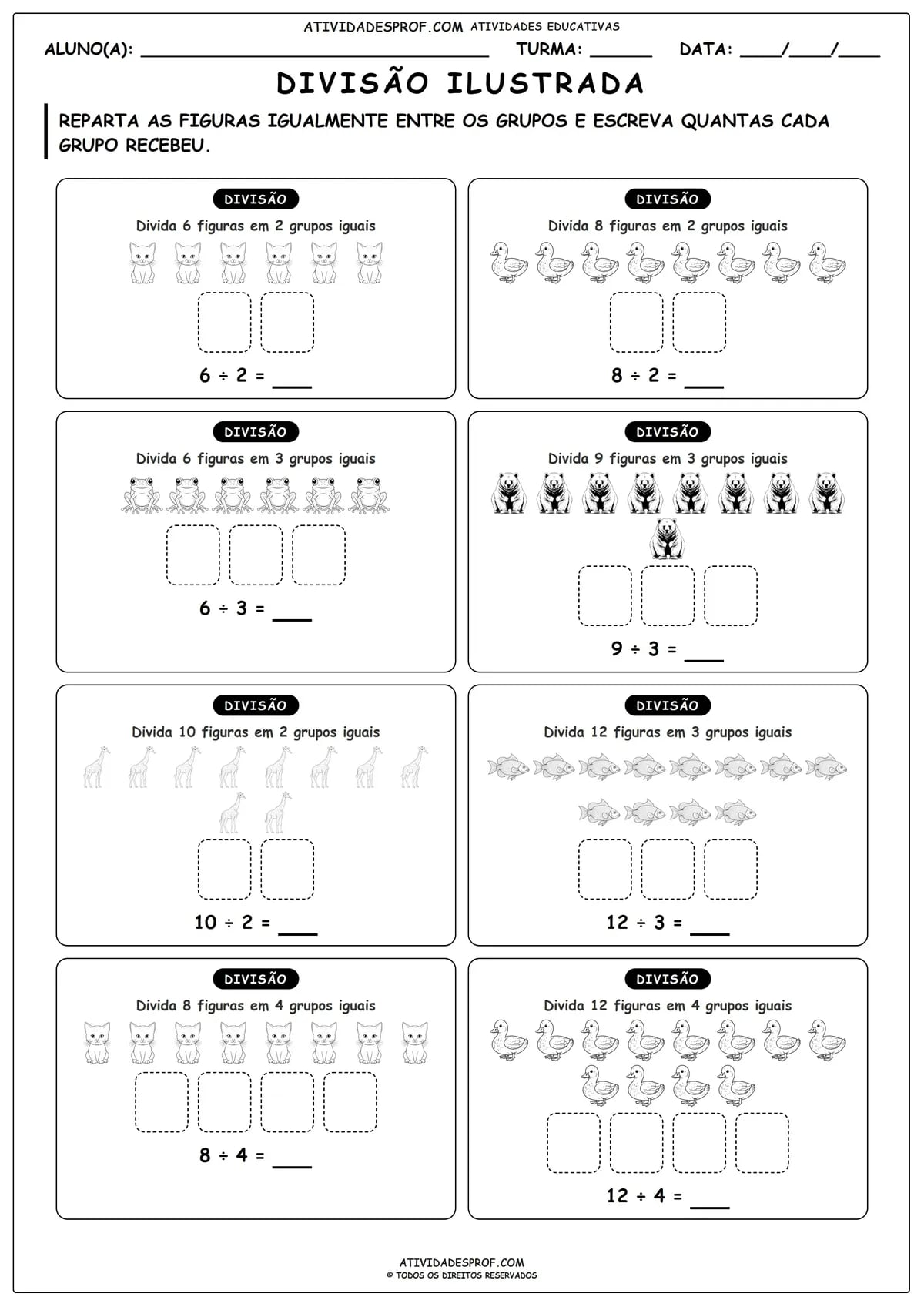 DIVISÃO ILUSTRADA
